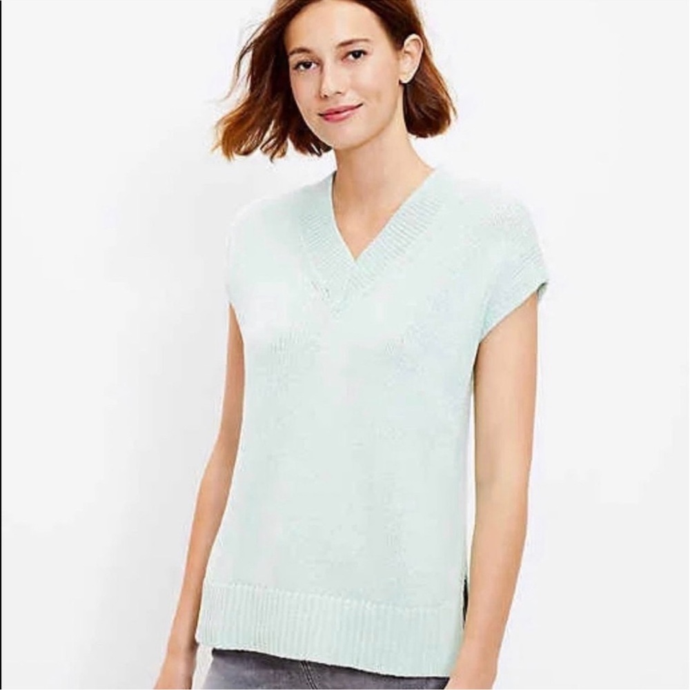 LOFT V-Neck Sweater Vest